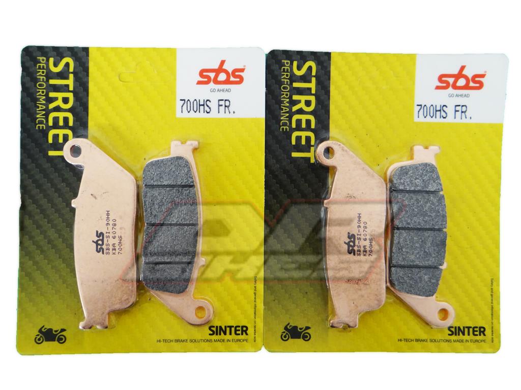 Honda CB 500 F 2013 - 2018 SBS Street Sintered Front Brake Pads 700HS