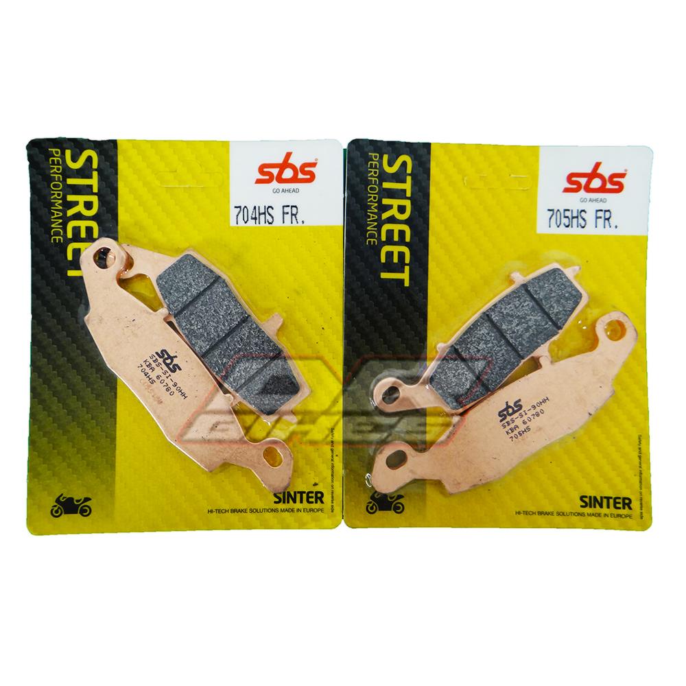 Fits Suzuki SV650 2003-2017 SBS Street Sintered Front Brake Pads 704HS / 705HS