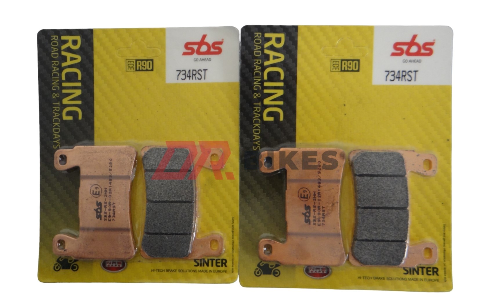 Honda CBR 600 RR 2003 2004 SBS Race Sintered Front Brake Pads 734RST