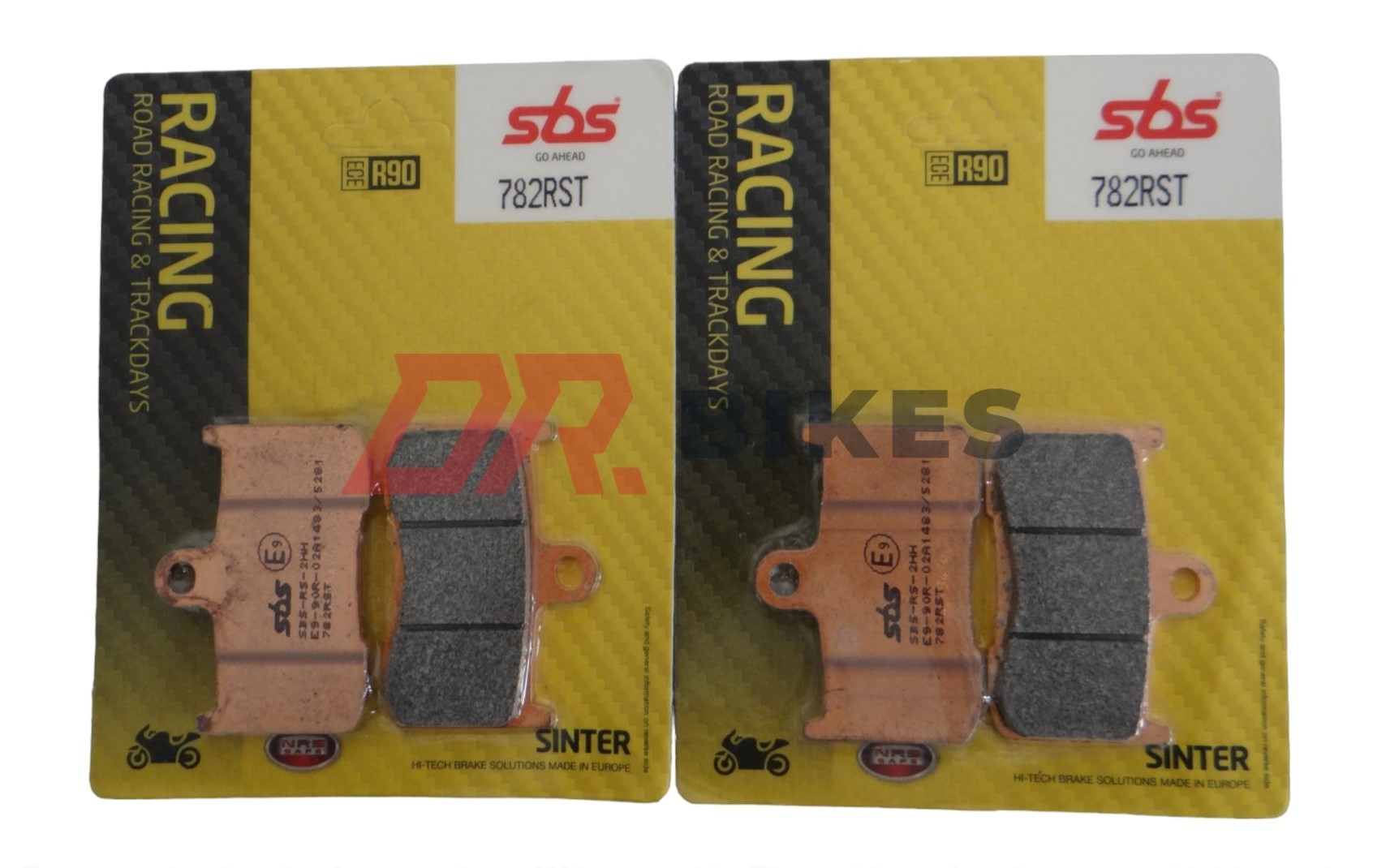 Triumph 675 Daytona 2006 2007 2008 SBS Race Sintered Front Brake Pads 782RST