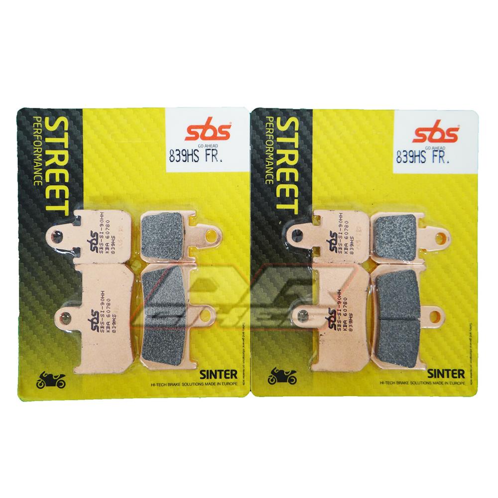 Yamaha XT 1200 Z 2010 - 2018 SBS Street Sintered Front Brake Pads 839HS