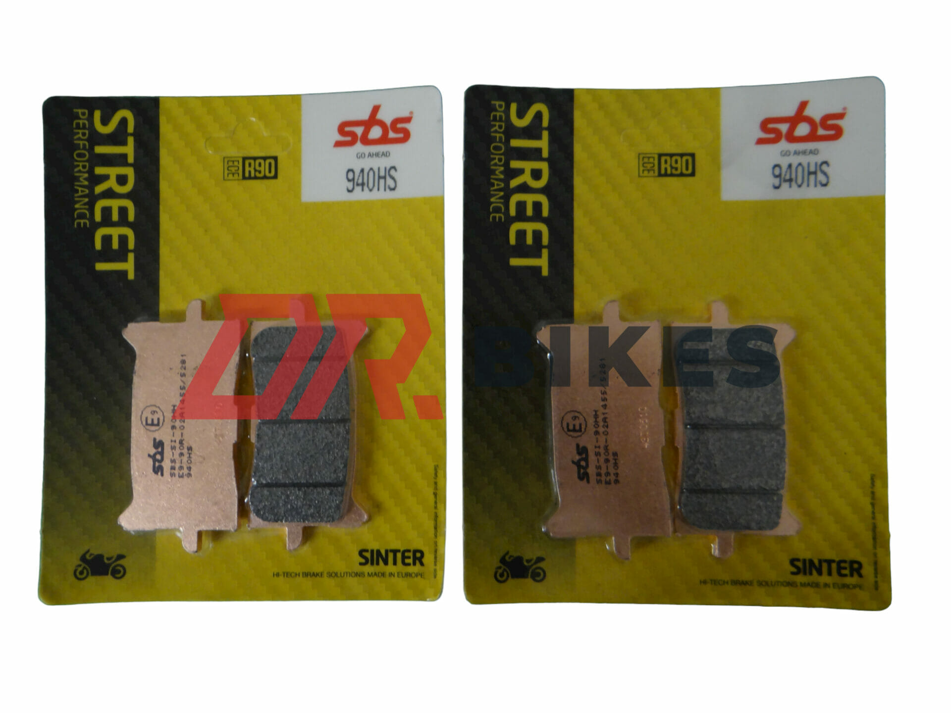Honda CBr 650 R 2019-2021 SBS Street Sintered Front Brake Pads 940HS