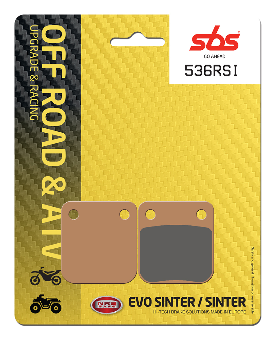 Suzuki RM 65 2003-2006 SBS Race Sintered Rear Brake Pad 536RSI