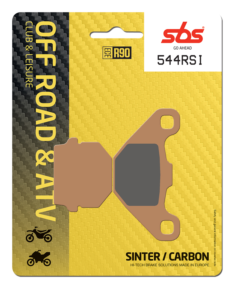 Kawasaki KX 100 1988-1996 SBS Race Sintered Front Brake Pad 544RSI