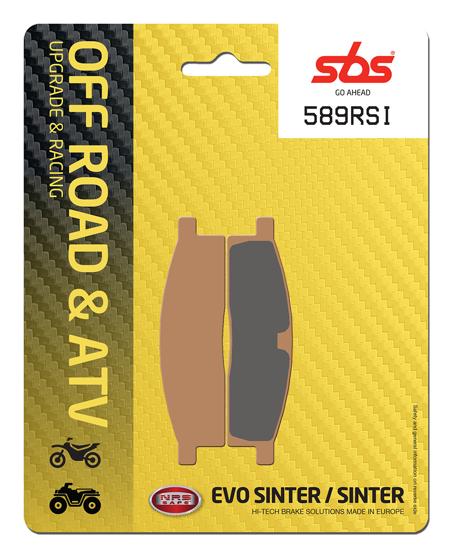 Yamaha YZ 80 1993-2001 SBS Race Sintered Front Brake Pad 589RSI