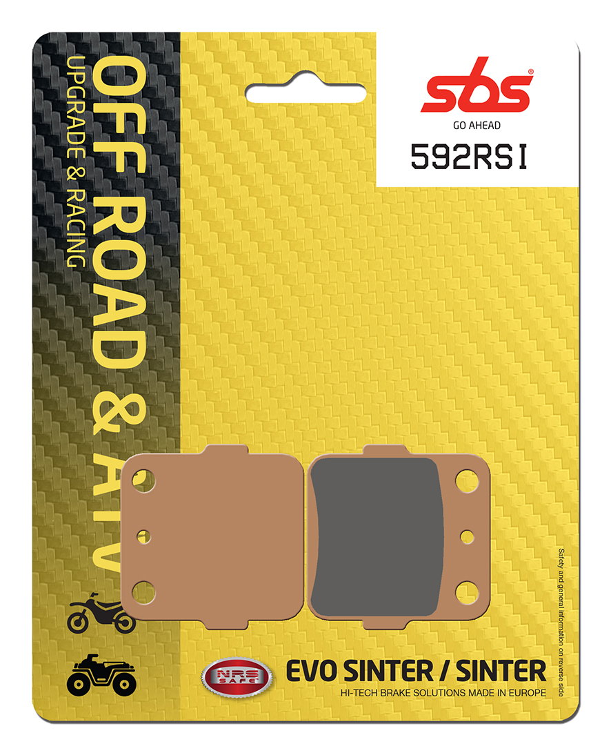 Kawasaki KX 112 2022 SBS Race Sintered Front Brake Pad 592RSI