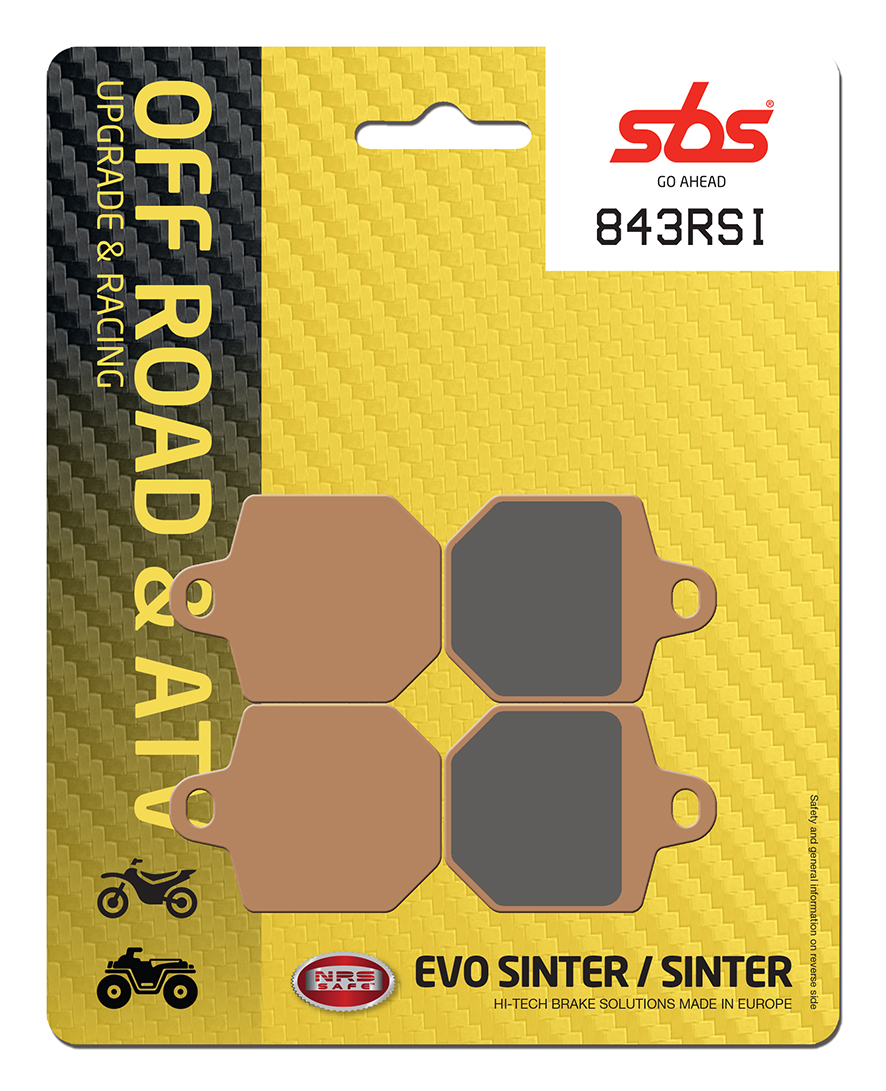 Ktm SMR 560 2006-2007 SBS Race Sintered Front Brake Pad 843RSI