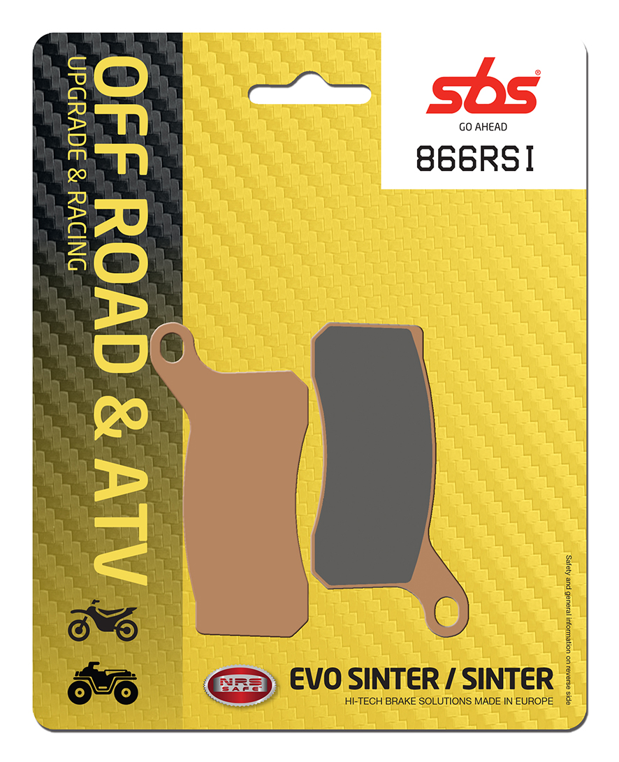 Ktm ATV 505 2008-2012 SBS Race Sintered Front Brake Pad 866RSI