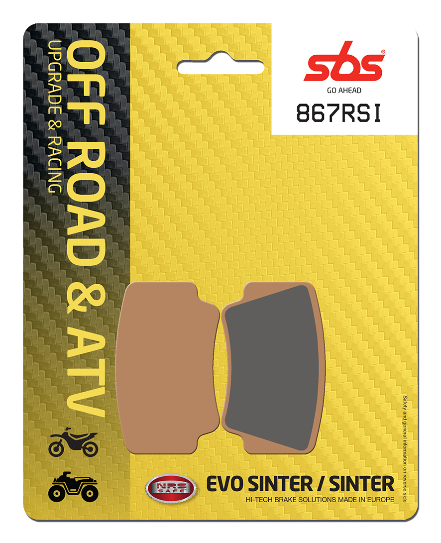 Ktm ATV 450 2008-2010 SBS Race Sintered Rear Brake Pad 867RSI