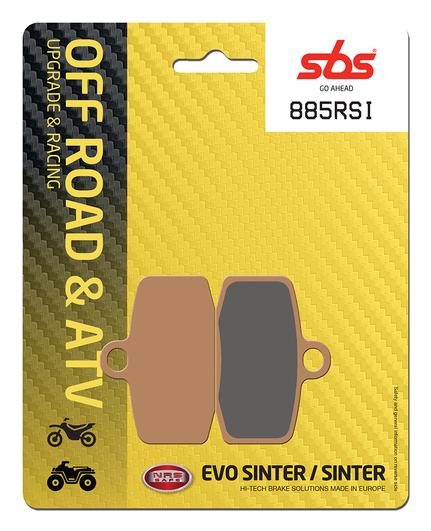 Ktm SX 85 2012-2020 SBS Race Sintered Front Brake Pad 885RSI