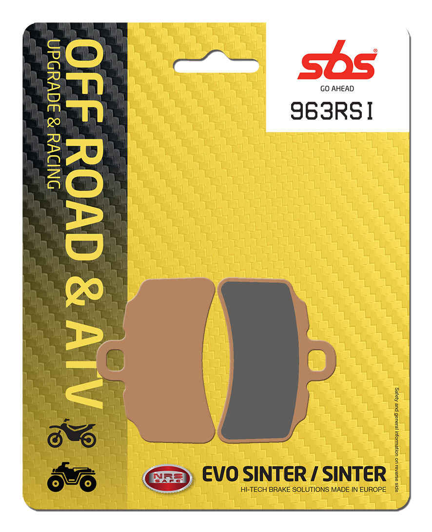 Gasgas GP 125 2019-2022 SBS Race Sintered Front Brake Pad 963RSI