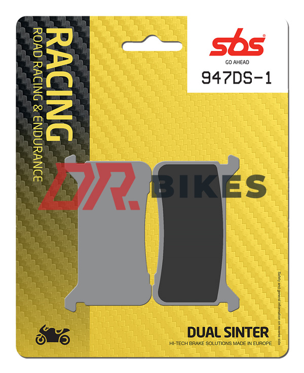 Honda CBR 600 RR 2023 SBS Dual Sintered Front Brake Pads 947DS-1
