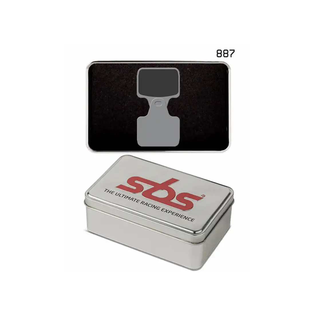 SBS Dual Sintered Front Brake Pads 887DS-1