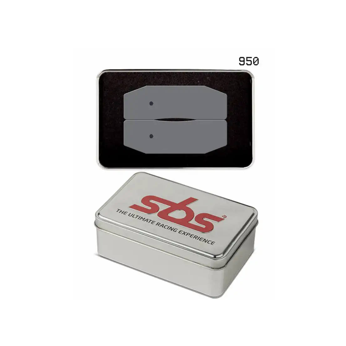 SBS Dual Sintered Front Brake Pads 950DS-2