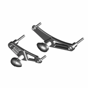triumph daytona 675r 2011 2012 gb racing brake clutch lever guard a160 moulded replacement part clg a160 (copy)