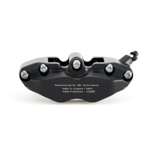 hel v2 100mm solid billet 4 piston front radial brake calipers with flat back