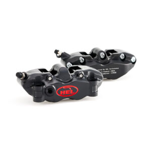 hel v2 108mm solid billet 4 piston front radial brake calipers with flat back (copy)