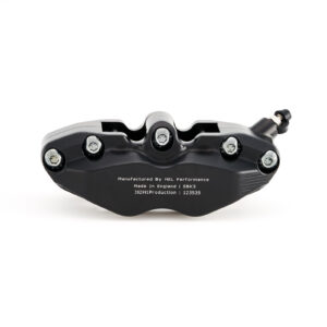 hel v2 108mm solid billet 4 piston front radial brake calipers with flat back