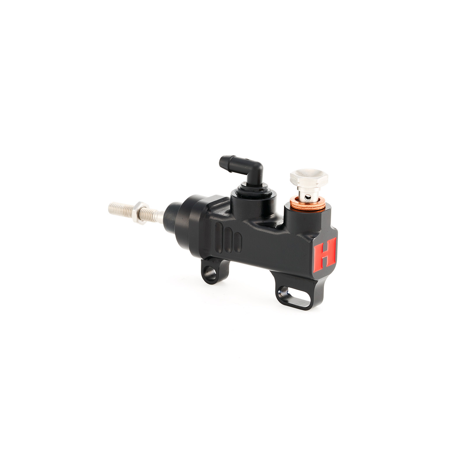 hel solid billet single port rear master cylinder