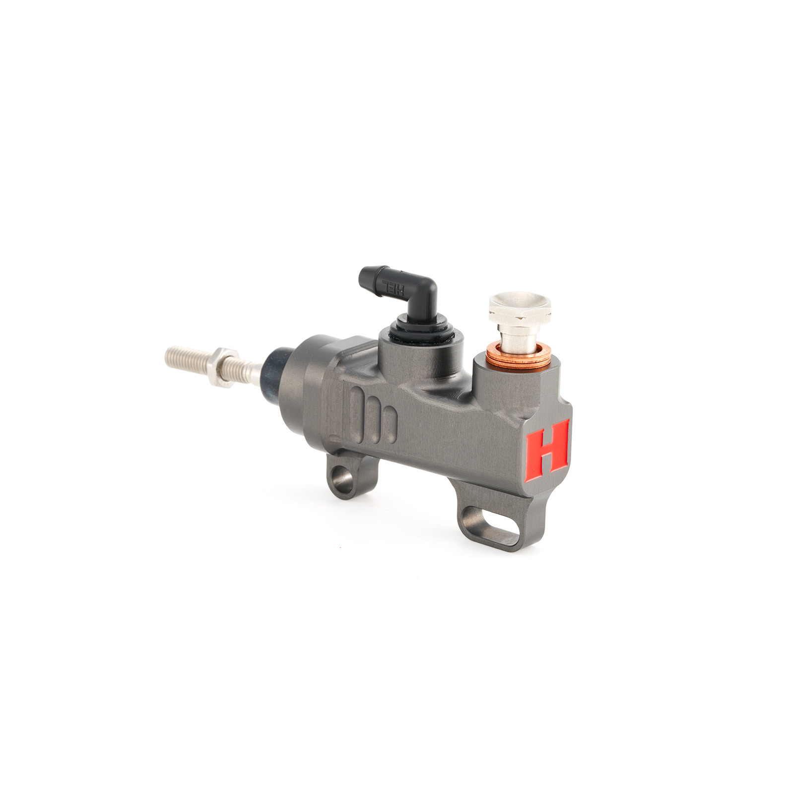 hel solid billet single port rear master cylinder
