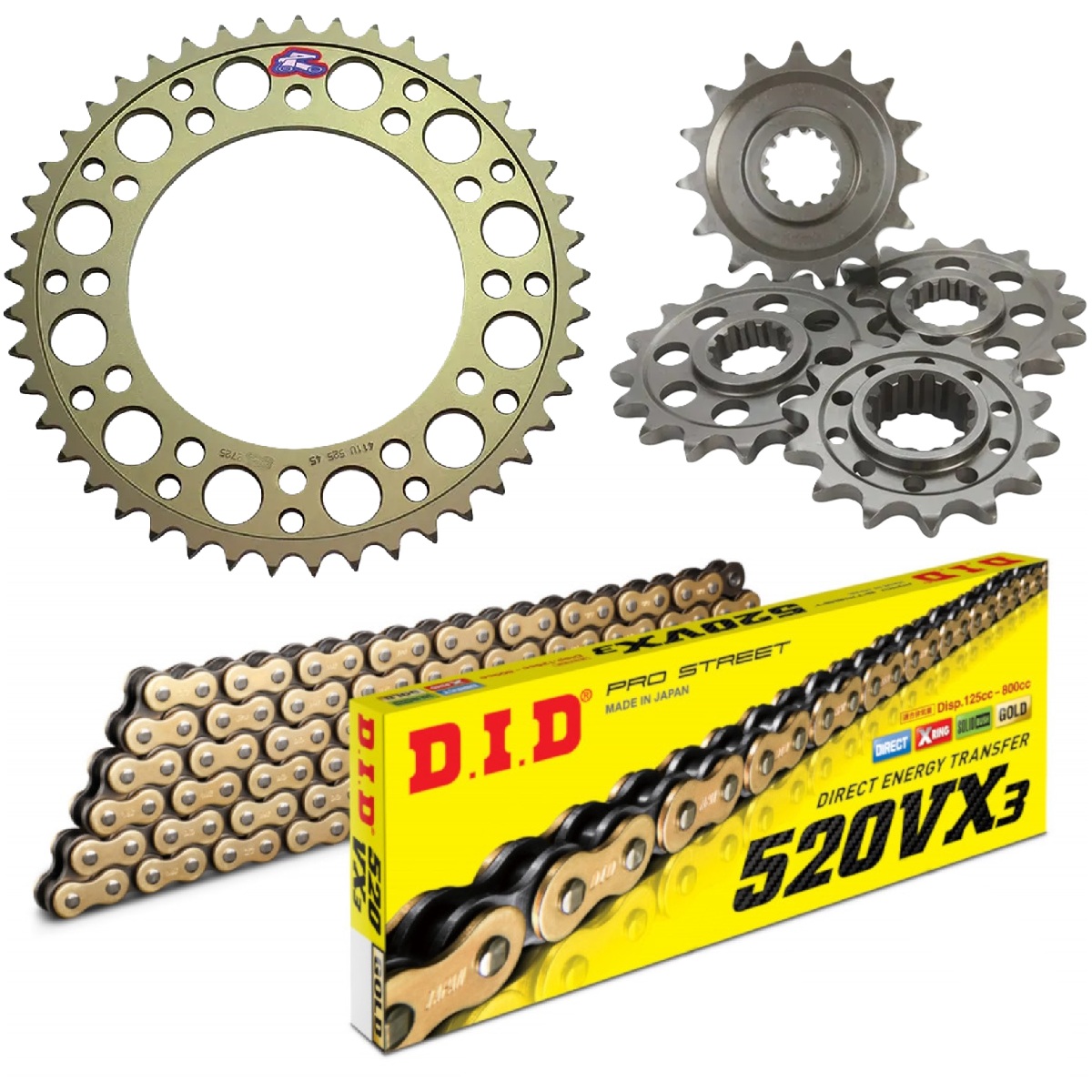 520 vx3 did renthal chain kit