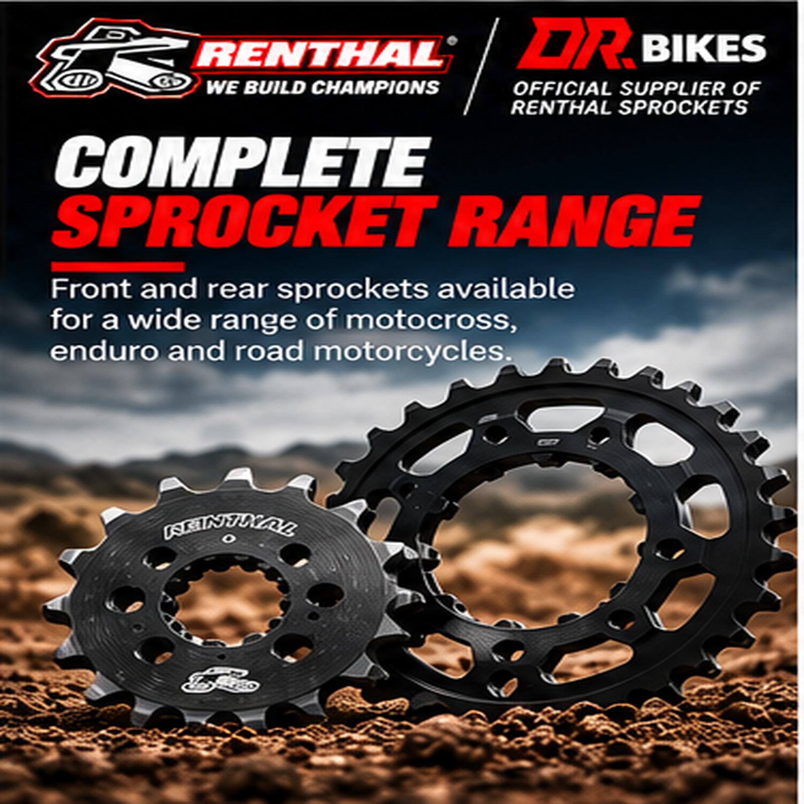 Did Ranges Suzuki GSX-8 R 2024-2026 Renthal DID VX3 Chain & Sprocket Kit | DR Bikes